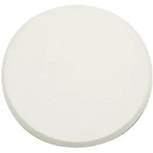 Prime Line SCU 9243 3.25 in. White Textured Round Rigid Vinyl Wall Protector Bumper- Pack Of 12