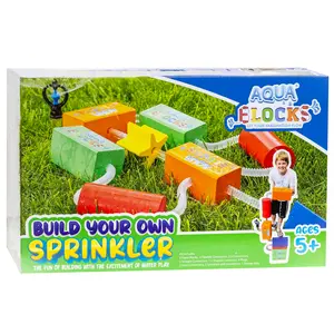 Aqua Blocks - Design and build your own sprinkler system! STEAM Toy of the year
