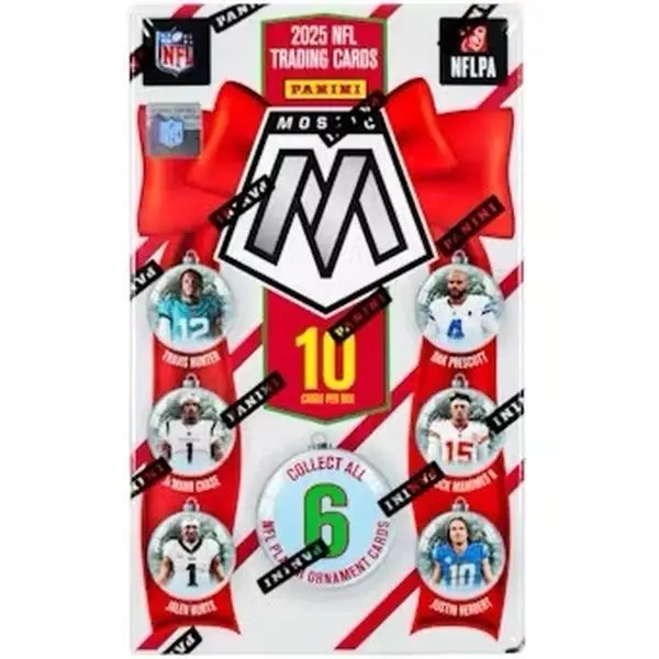 2025 Panini Mosaic Football Ornament Box Trading Cards