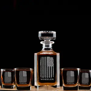 Personalized Whiskey Decanter Set