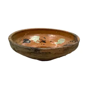 Antique Hungarian Folk Art Decorative Bowl