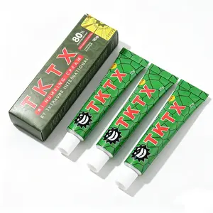 high-potency tattoonumbing cream adopts an 80% fast-acting numbing formula. Mild and refreshing in texture, it soothes the skin for hours and eases pain and discomfort. It allows you to have a perfect tattoo experience. (Green Extra Strength 3-Pack)
