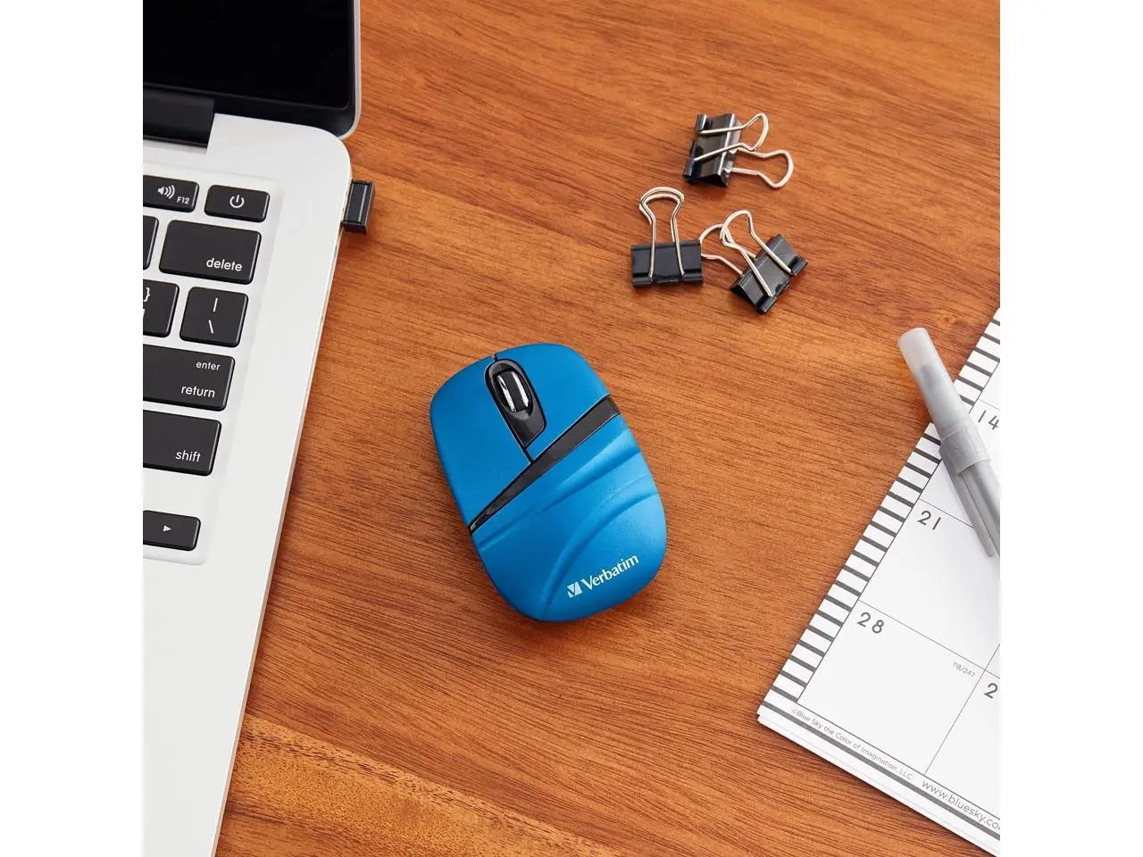 VERBATIM CORPORATION 70705 WIRELESS MINI MOUSE - BLUE