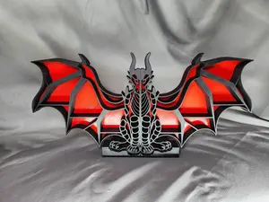 Dragon Shelf Full Wingspan decor is an excellent display shelf for miniatures