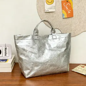 Large-capacity women's tote bag; high-quality, versatile casual bag suitable for daily commuting; stylish shopping bag; waterproof beach tote; uniquely styled tote bag; reusable shopping bag. aesthetic honitty