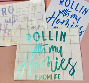 Rollin with my Homies Mom Life Car Decal Window Decal