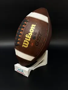 Wilson GST K2 PEE WEE Size Ages 6-8 Size Leather Youth Football GAME PREPPED
