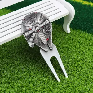 Funny Golf Divot Repair Tool Set Golf Green Forks, Accessories for Men Golfers Dad Unique Gift Idea For Father's Day Golf Accessory
