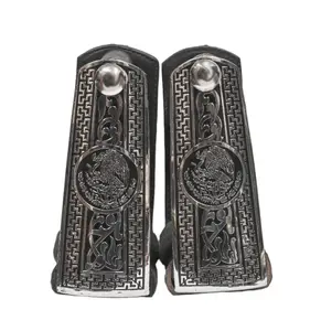 Charro Aguila Mexicana Estribos Leather Stirrups