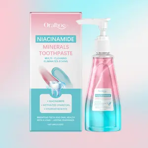 Niacinamide Toothpaste, Gentle Fresh Cleaning for Tartar and Stains, Fresh Breath and Tooth Care Solution, Niacinamide Brightening Toothpaste