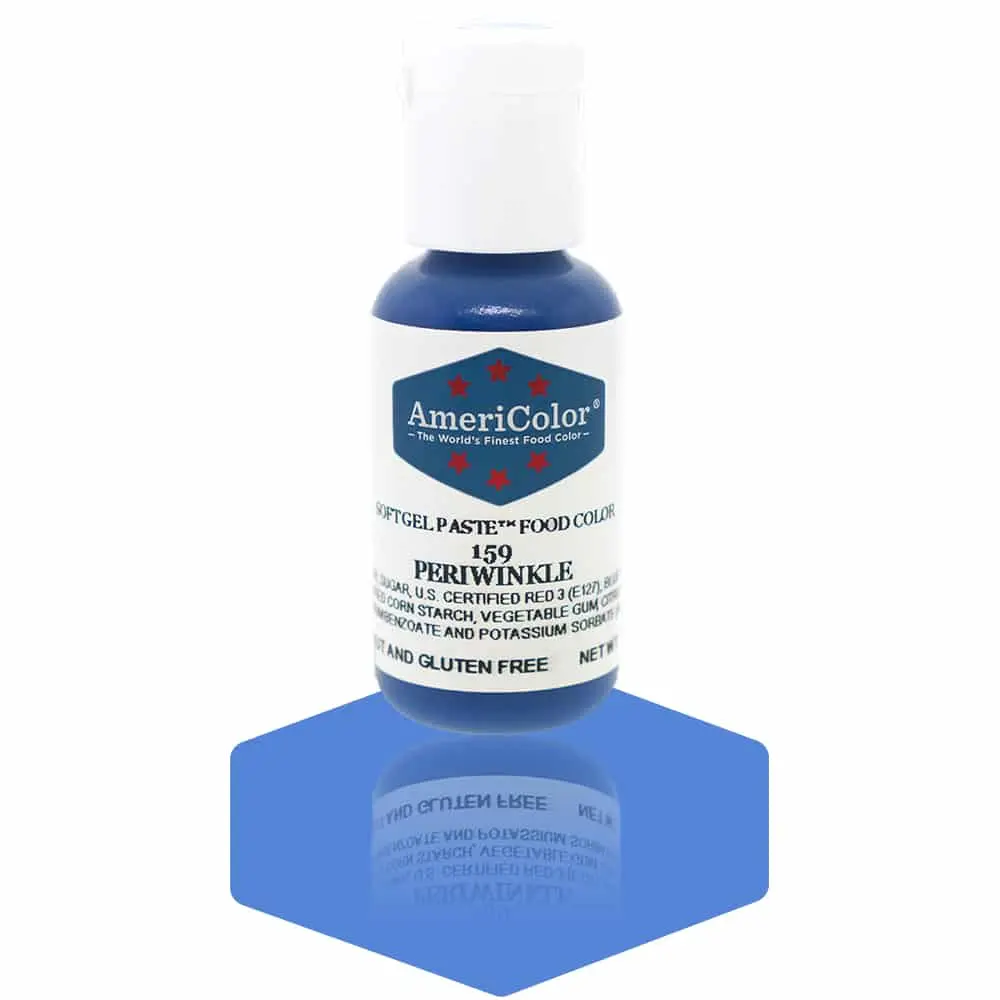 AmeriColor, Periwinkle, .75 Ounce, Soft Gel Paste Food Color