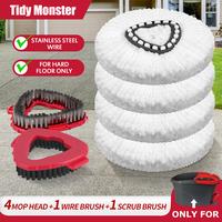 4mop+1Wirebrush+1brush