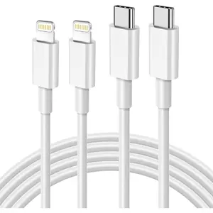 USB C to Lightning Cable ,10FT Fast Charger Cable Power Delivery Type C Charging Cord Compatible with iPhone 14 13 12 11 Pro Max X XS XR 8 7 6s Plus SE,White