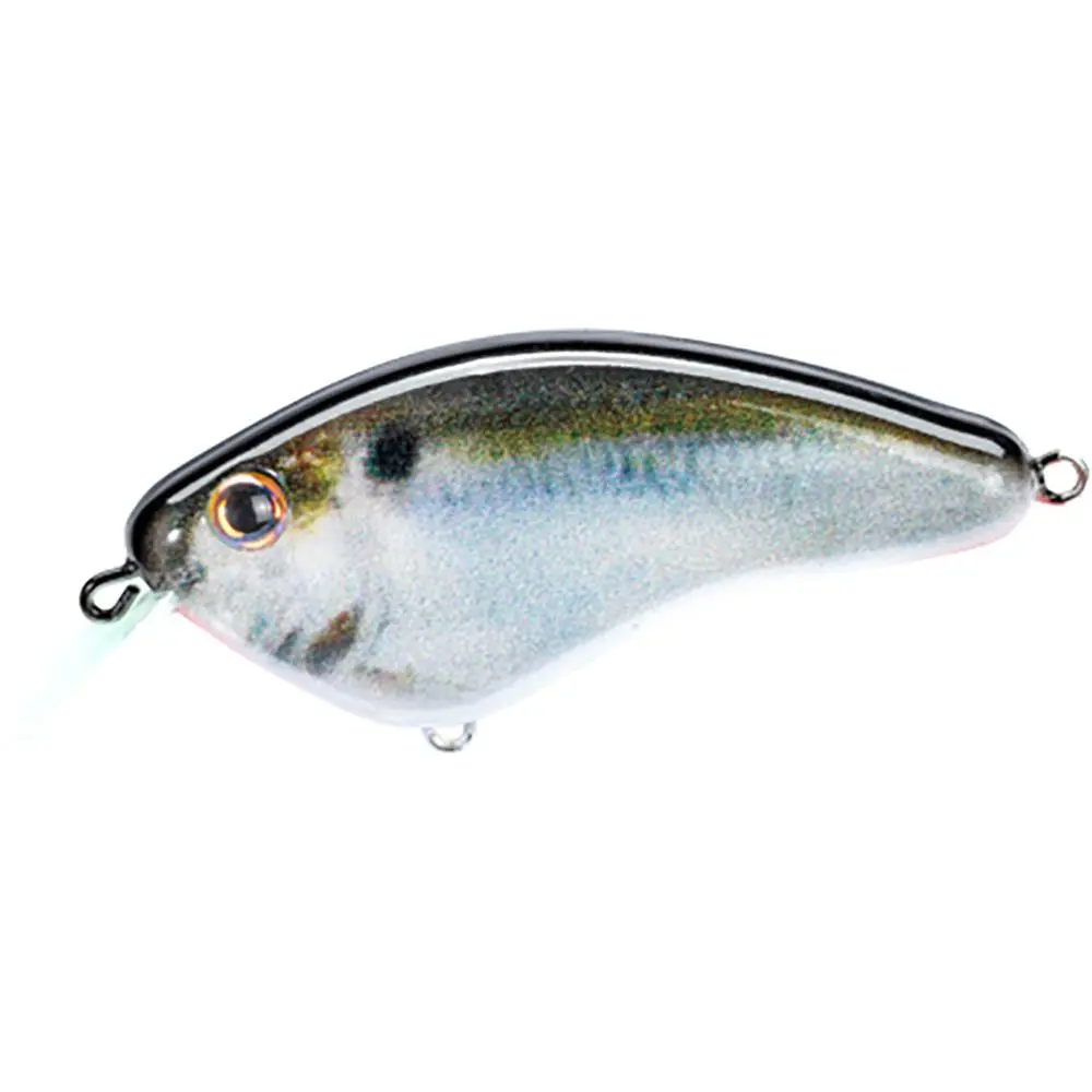 Flat Sided Crankbait Bass Fishing Lure, 2.5 in Hard Plastic Body with Tight Wobble, Long Cast Fish Attractant for Cold Water, Dives 5-7 ft, 7/16 oz, Bass Fishing Lures, Fish Attractant Lures, Long Cast Lures