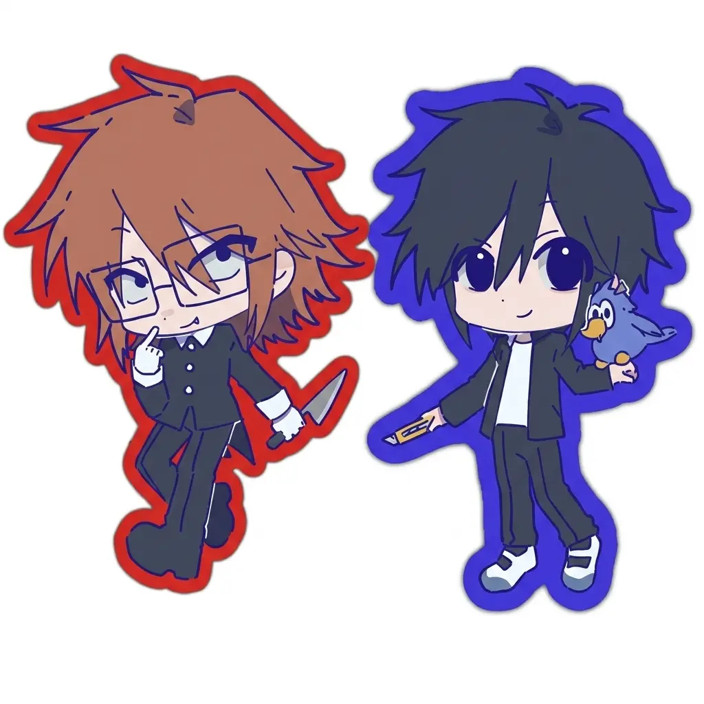 Ranfren Acrylic Keychain, Gift for Friends, Randal's Friend Keychain