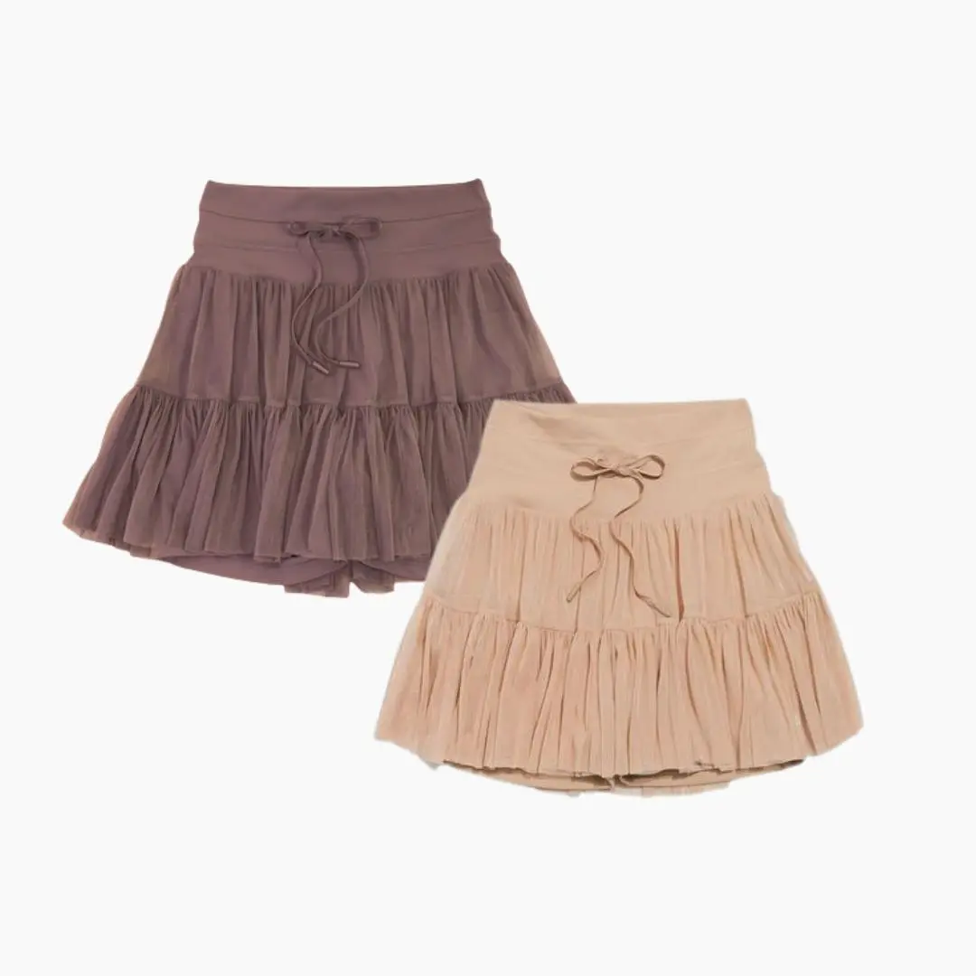 Capsule Colors TikTok Exclusive Bundle - Peppercorn x Café au Lait Pirouette Skort Capsule Colors TikTok Exclusive Bundle - Peppercorn x Café au Lait Pirouette Skort