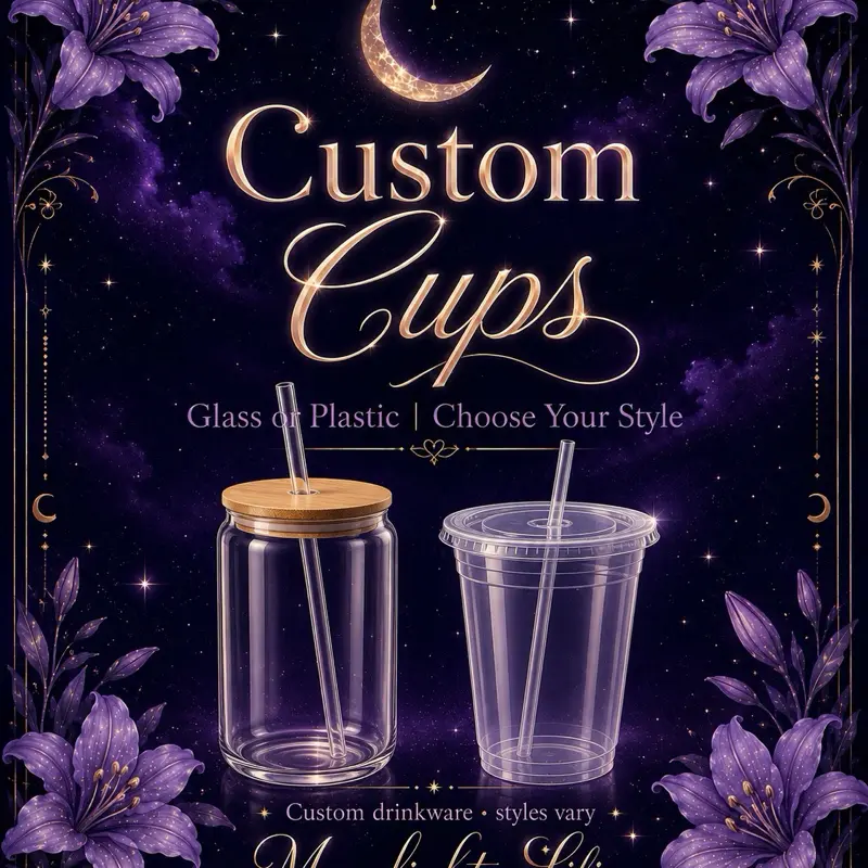 Glass cups Drinkware Tumbler Washable Reusable