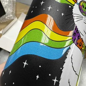 Product Review of 【Latest Style】 - Meoky 40oz Stay Hot Or Cold All DayStainless Steel Thermos Cup, Perfect For Car, Office & Travel, Large Capacity, Trendy Design, Valentine's Day gift Ready Glow-In-The-Dark White Marine Life, Insulated Mug Tumbler With Handle from K**s