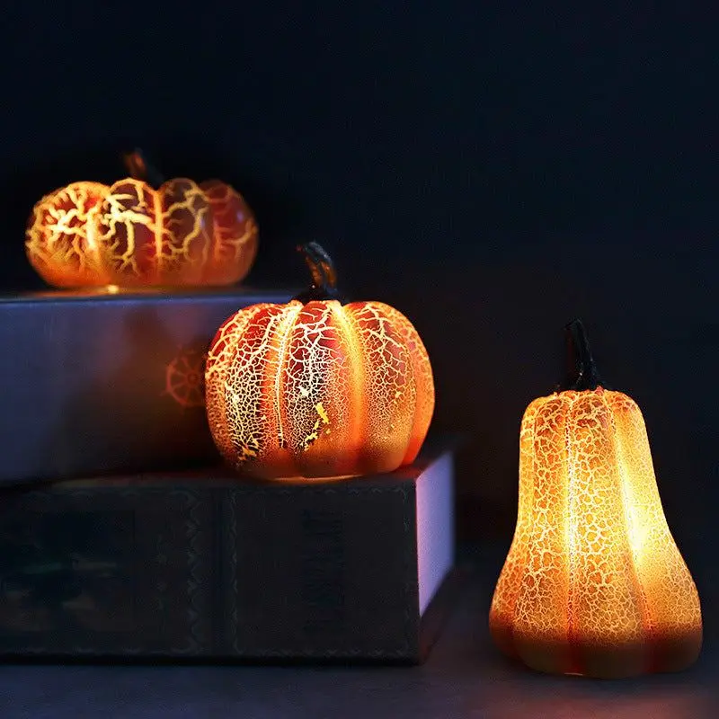 CarolinaCuddle Halloween Pumpkin Lantern Light Door