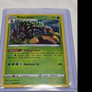 Rillaboom 014/202 Holo Cosmo Raw Card