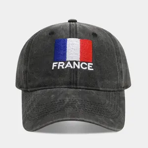 2026 Trendy New World Cup Football Element Fan Baseball Cap with Trendy National Flag Embroidery, Black Duckbill Cap, Unisex Sun sports fan Braves team cap protection hat