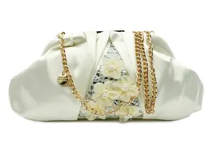 Badgley Mischka Floral Clutch