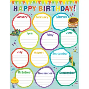 Eric Carle™ Birthday Chart