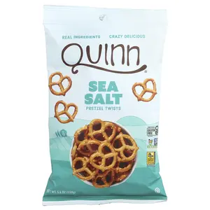 Quinn Snacks Pretzel Twists, Sea Salt, 5.6 oz (159 g)
