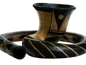 Terre Didgeridoo, Baked wood Didgehorn Maori