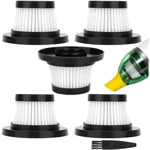 5 Pack Replacement HEPA Vacuum Filter for Compact Cordless Handheld Cordless Vacuum Cleaner as Seen on TV