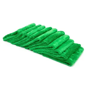 [Korean Plush 350] Microfiber Detailing Towel (16 in. x 16 in., 350 gsm) 10 pack BULK BUNDLE