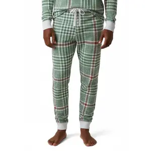 Christmas Soft Plaid Jogger Pants (Men's)