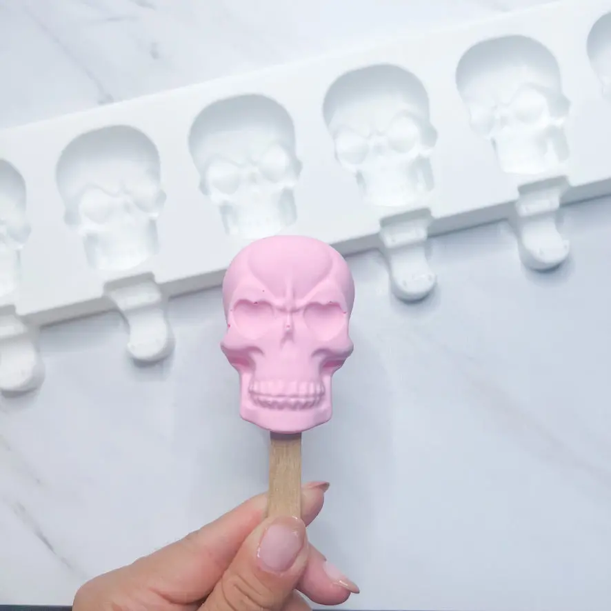 SKULL POPSICLE MOLD