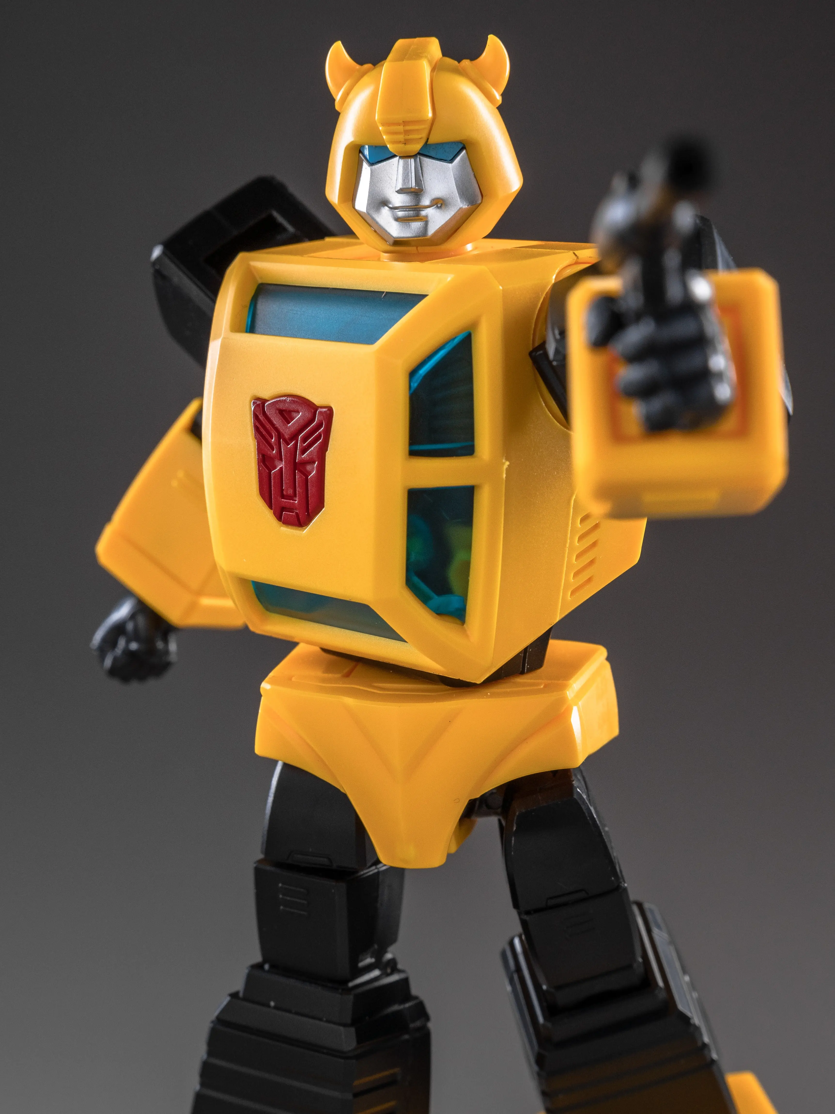TRANSFORMERS AMK Series G1 Action Figure Model - 7.87 in Highly Articulating Figures, Figurines for Collectors with Weaponry, Non-Converting Toy for Adults-Kids, Poseable Collectible
