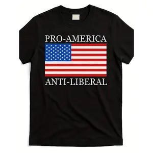 men's t shirts Pro American Anti Liberal S for Conservative Republ~Htw~Open in New Tab