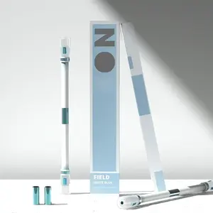 Spinning Pen - Gradient Field White-Blue, Rolling Finger Rotating Pen for Beginners, Gaming Trick Pen Mod, Smooth Rolling Trick Pen Ideal for Learning Pen Spinning,   for Teens