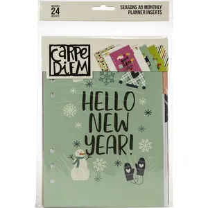 Diem Seasons Double-Sided A5 Planner Inserts-Monthly, Undated