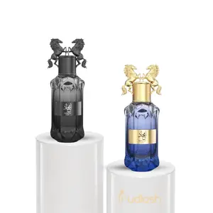 Le Falcone | Niche Collection | Amjaad Glory+ Noble | Men's Fragrance | 100 ML 3.4 OZ | Eau De Parfum | Bergamot - Lemon & Iris