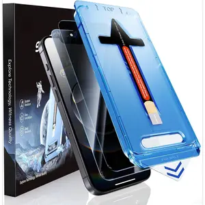 X-CPS16  2 Pack for iPhone 16e 6.1inch Privacy Screen Protector, Tempered Glass Film, Auto Dust-Elimination, Bubble Free, Easy Installation