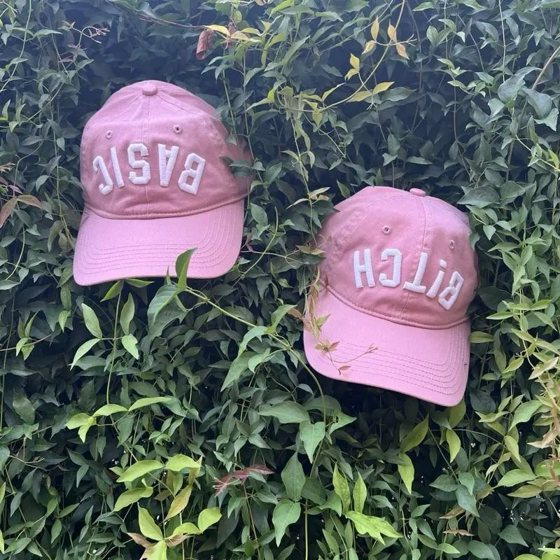 Basic B!tch backwards hat