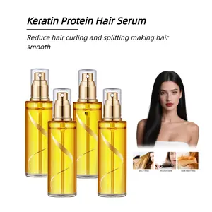 Keratin Protein Hair Serum| Repairs Damaged Strands, Reduces Frizz| Boosts Shine, Enhances Smoothness| Lightweight, No Greasy Residue| Safe for Daily Use, All Hair Types， Hair Care, hair growth oil