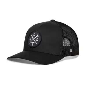 God Trucker Hat  |  Black GOD X Snapback