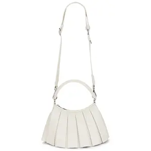 Lacoste Lenglen Leather Bag in Cristalline