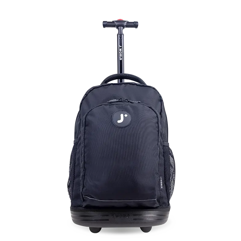 Sunny Rolling Backpack (17 Inch) in Black