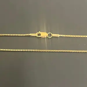 14Kt Gold Filled 1mm Box Chain 20 Inch  with Lobster Clasp - 1 Piece