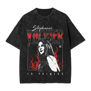 Stephanie Vaquer La Primera T-Shirt for Men Cool Cotton Tee Shirt Crewneck Short Sleeve T Shirt Plus Size Tops