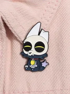 The Owl House Baby King Enamel Pin Cartoon Fantasy Animation Character Demon Pet Metal Brooch Lapel Backpack Badge Fashion Jewelry Accessories Gift for Friends