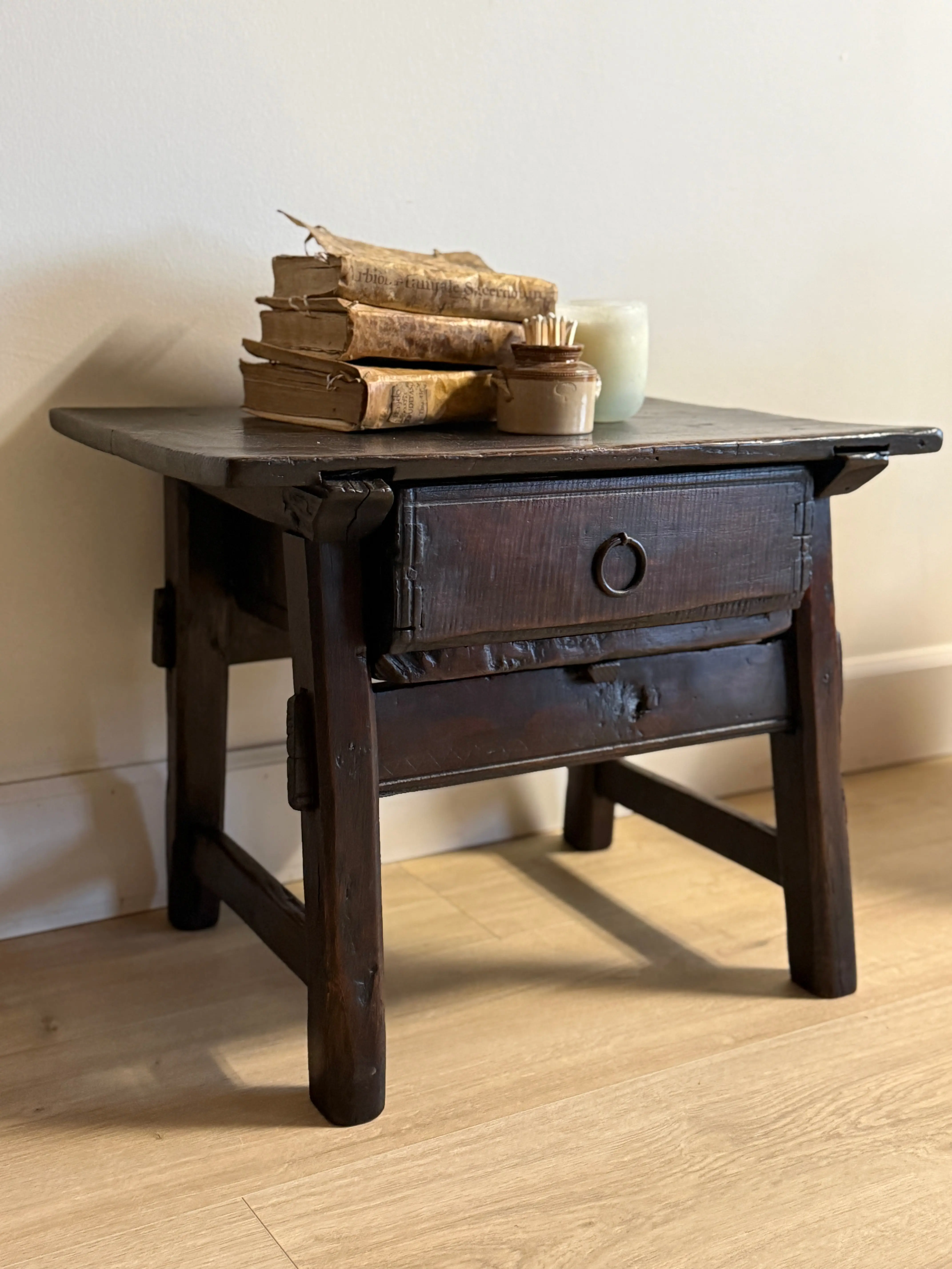 18th c. Spanish Shepherd Table, c.1750