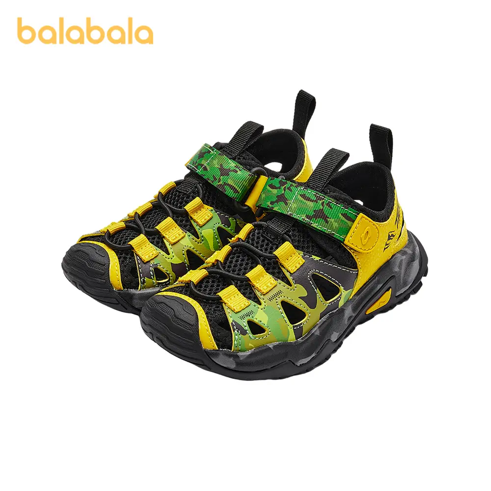 Balabala children's shoes sports sandals children's summer beach shoes boys and girls new package head tide traceability shoes