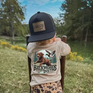 Backwoods Boy Youth Shirt (on back), Boy Clothing, Western Country Clothing, Trending Youth Shirt